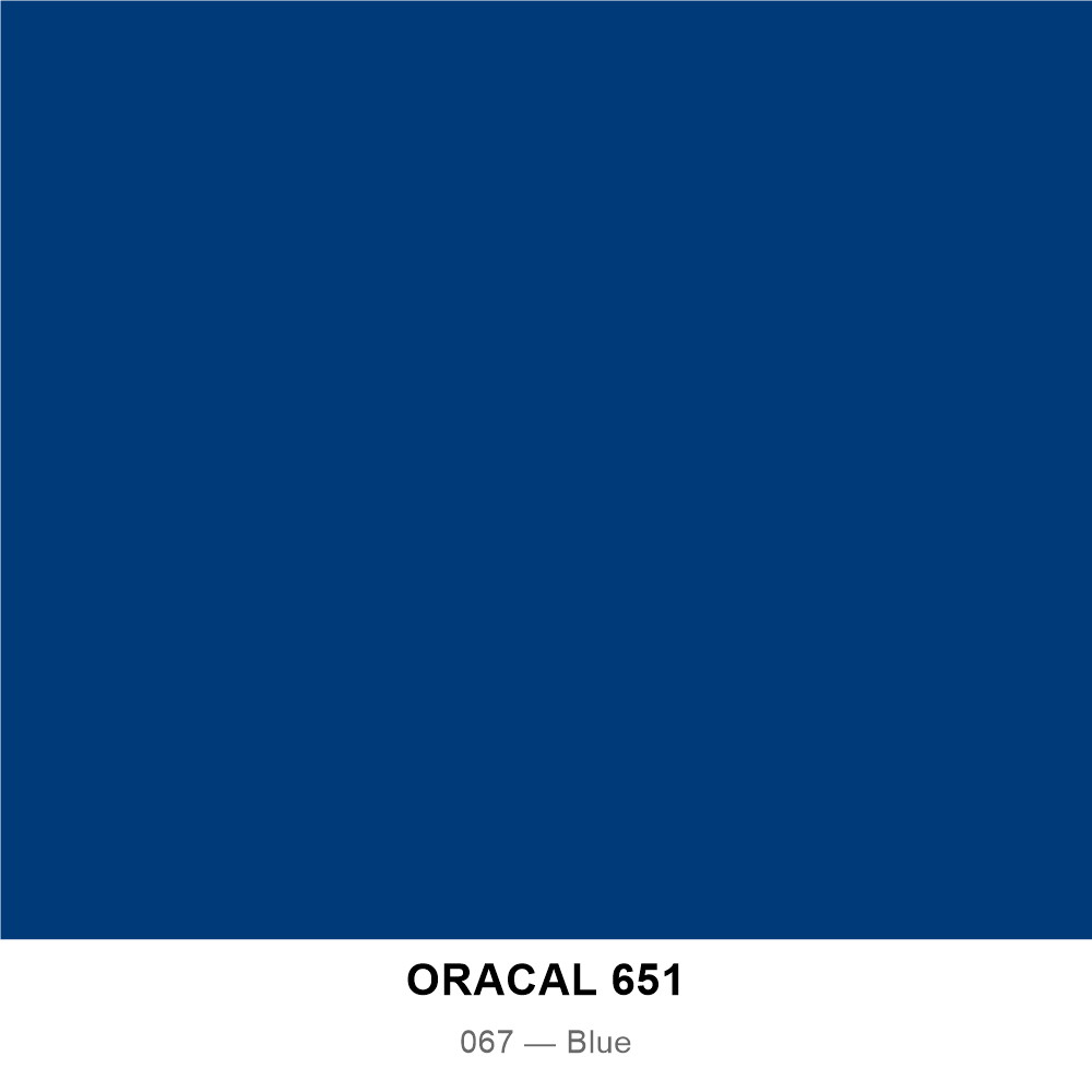 ORACAL 651 067 — Blue