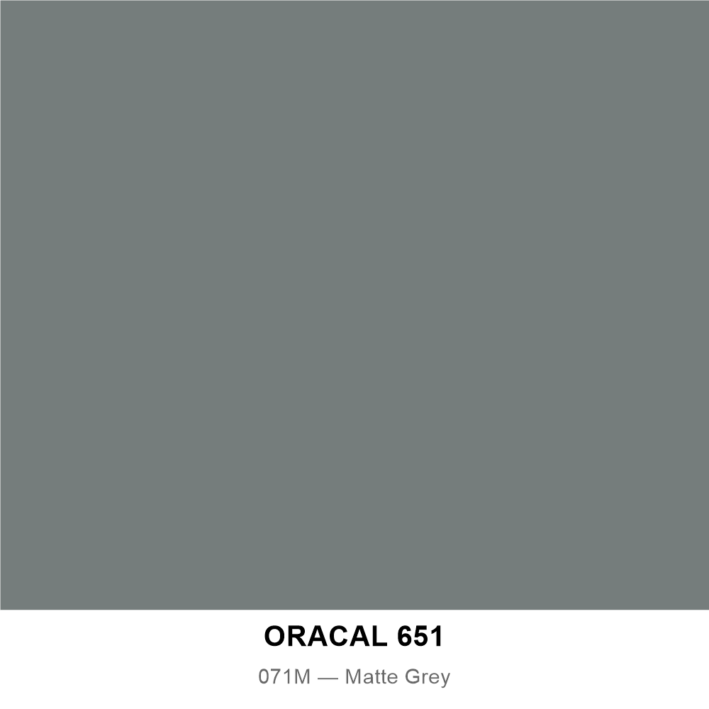 ORACAL 651 071M — Matte Grey