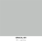 ORACAL 651 072 — Light Grey