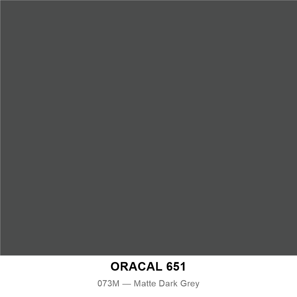 ORACAL 651 073M — Matte Dark Grey