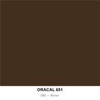 ORACAL 651 080 — Brown
