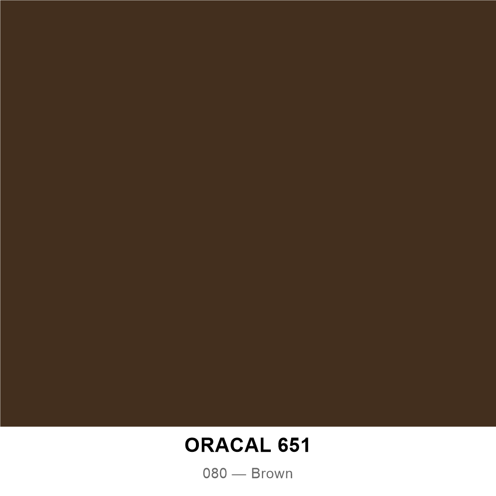 ORACAL 651 080 — Brown