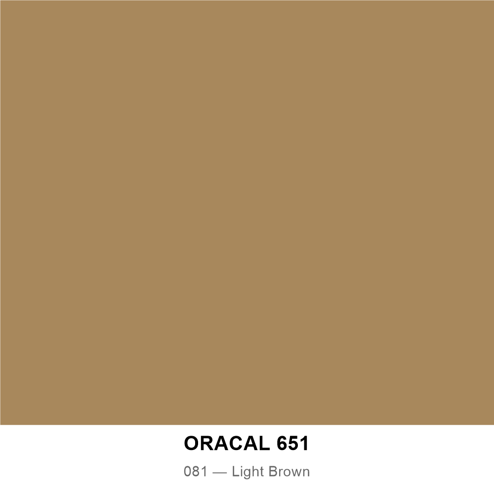 ORACAL 651 081 — Light Brown