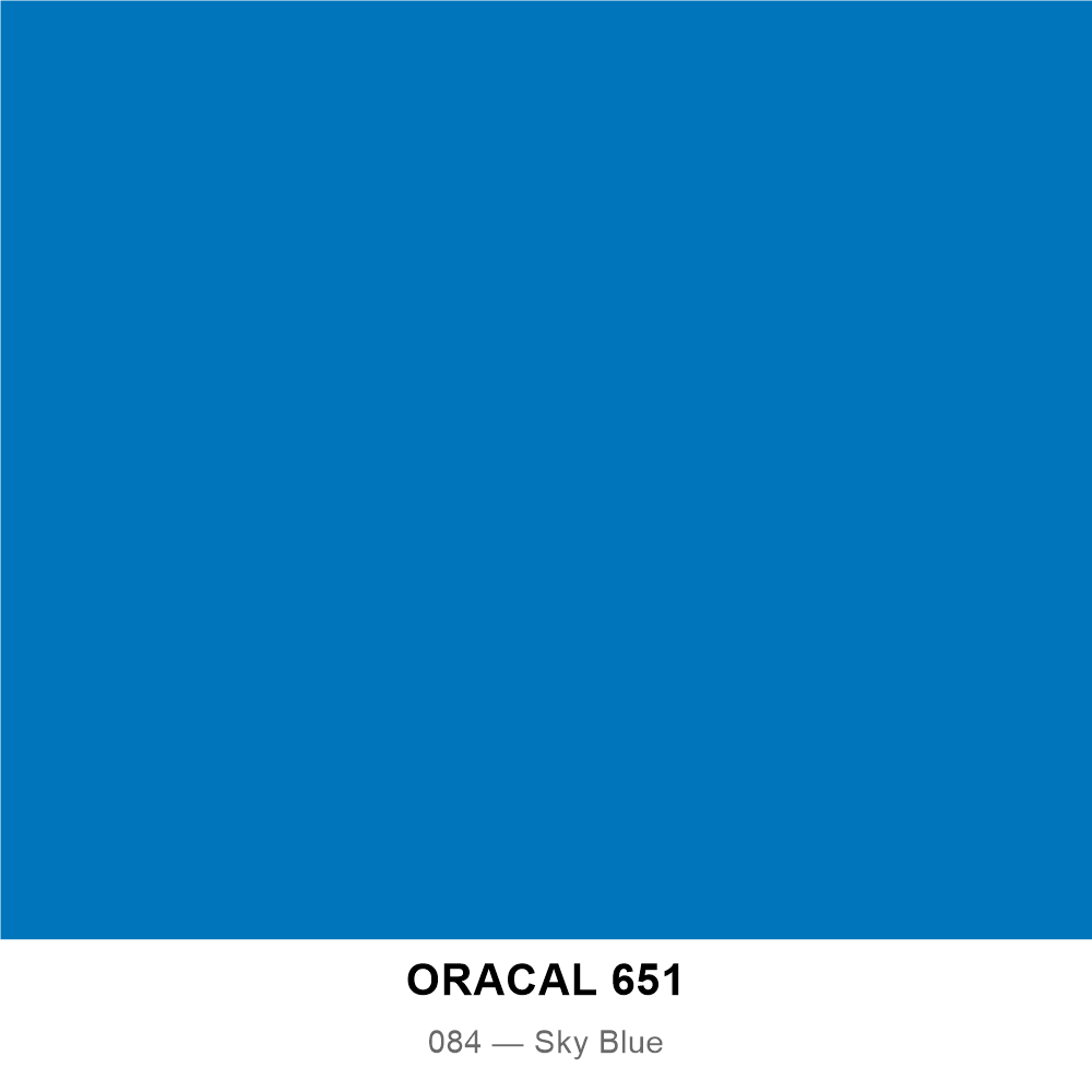 ORACAL 651 084 — Sky Blue