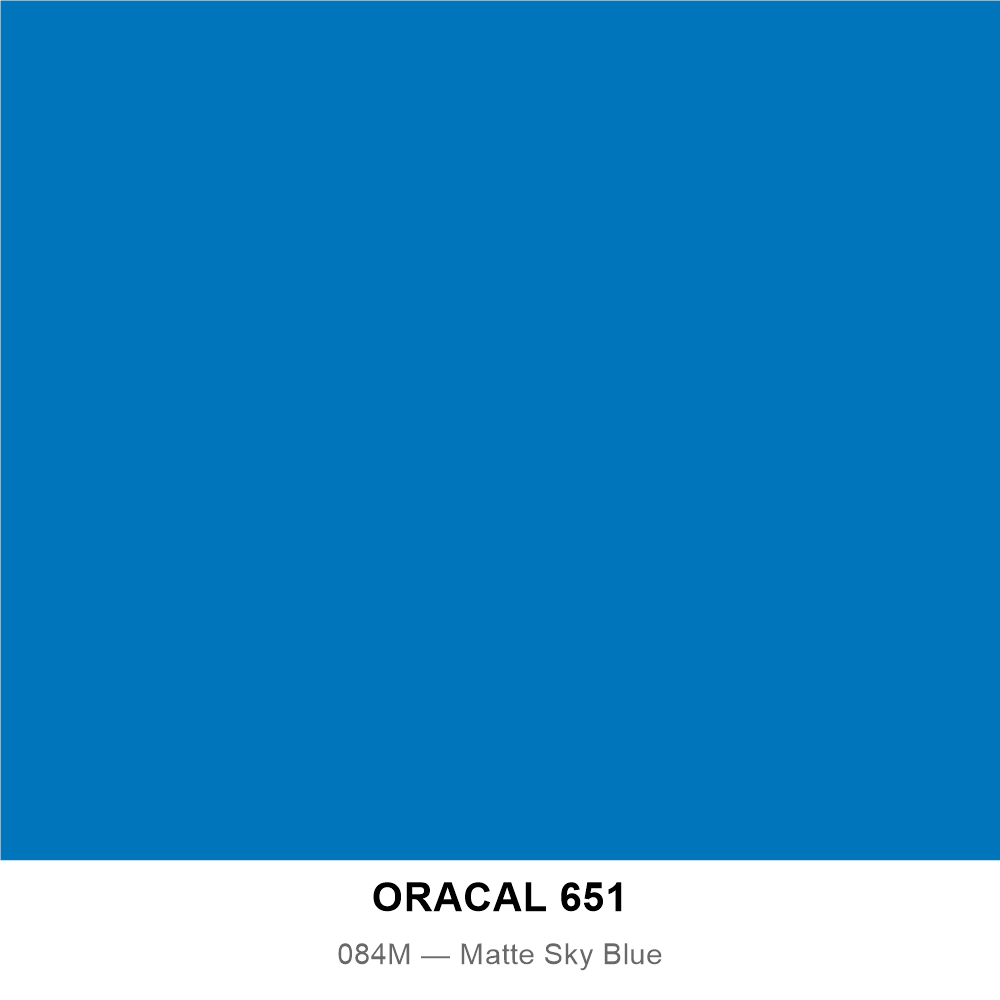 ORACAL 651 084M — Matte Sky Blue