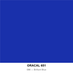 ORACAL 651 086 — Brilliant Blue
