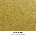ORACAL 651 091M — Matte Gold Metallic