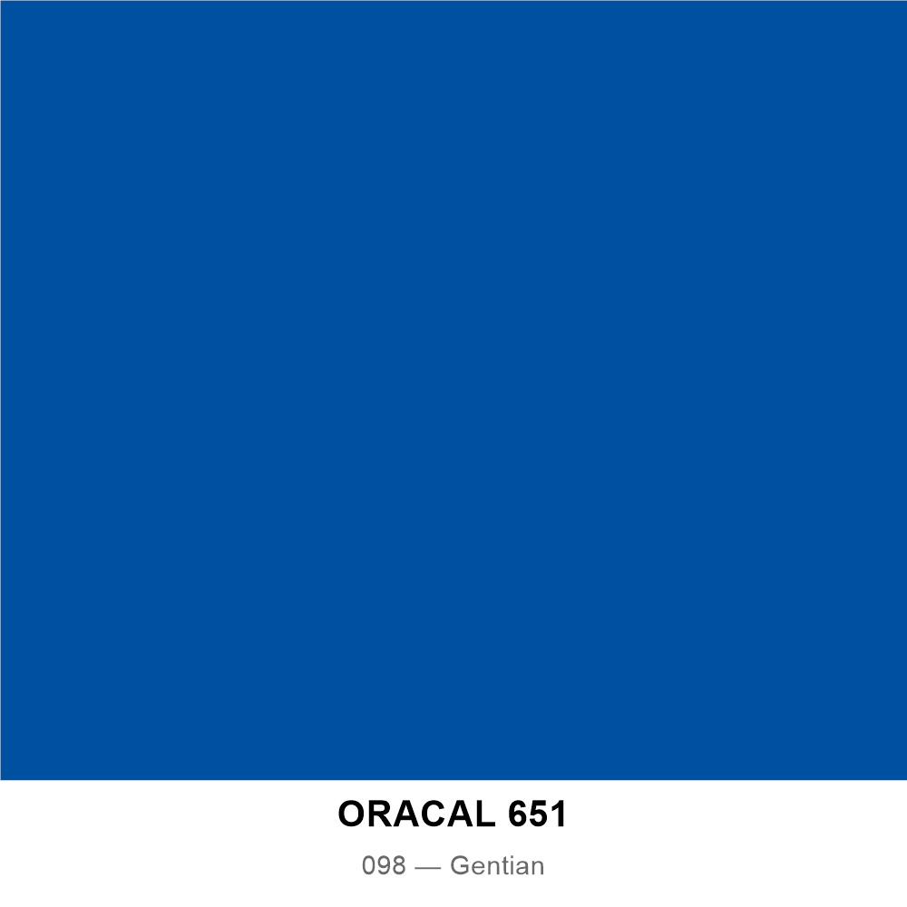 ORACAL 651 098 — Gentian