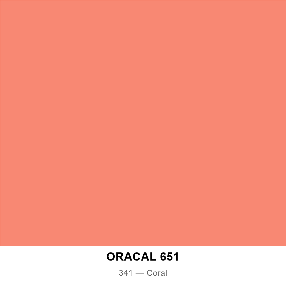 ORACAL 651 341 — Coral