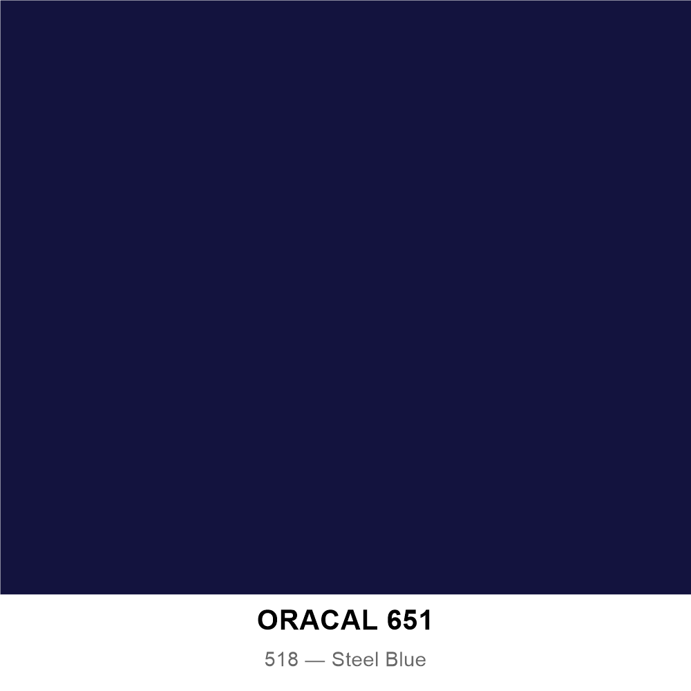 ORACAL 651 518 — Steel Blue