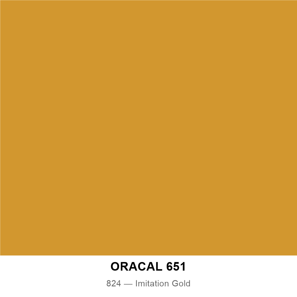ORACAL 651 824 — Imitation Gold