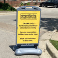 WindSign Deluxe A-Frame Sign Holder
