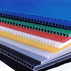 White Fluted Polypropylene - SFPlastics&sSignSupply