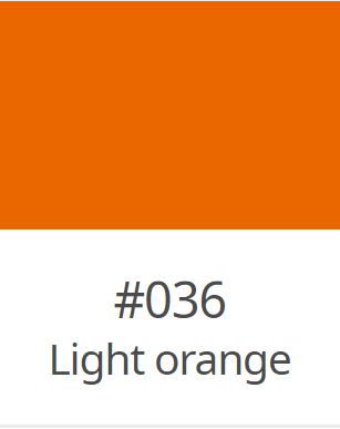 ORL651-036-30X50(LIGHTORANGE)(ORACAL)